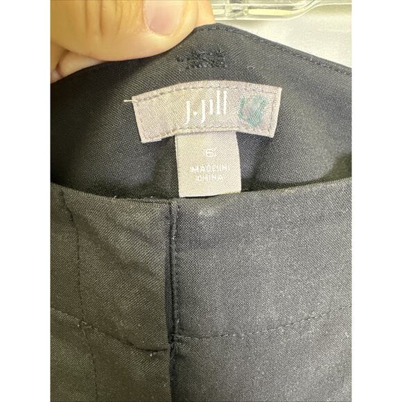 J. Jill Wide Leg Pants Women’s 6 100% Wool Old Money Academia Preppy - Picture 3 of 7